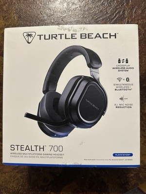 Turtle Beach Stealth 700 Wireless Bluetooth Gaming Headset Black Noise Reduction