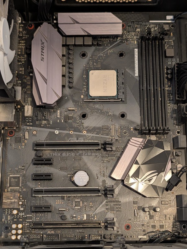 Ryzen 5 3600 AM4 CPU 4.2GHz WITH ASUS STRIX B350-F GAMING Motherboard Bundle