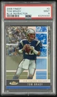 2008 Topps Finest - Tom Brady #2 Blue Refractor PSA 9
