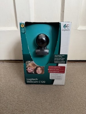 NEU Logitech C120 Webcam nie benutzt