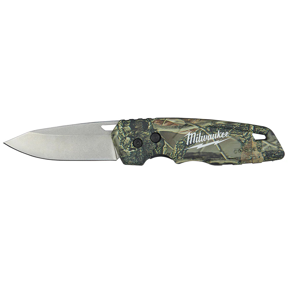Milwaukee 48-22-1524 FASTBACK&nbsp;Camo Folding Pocket Knife