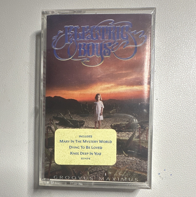 Electric Boys Groovus Maximus Rock Album Cassette ATCO Records 1992 92143-4