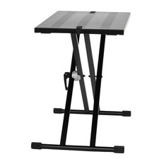 DJ Table Stand, 32" x 20" Portable DJ Laptop and Controller Stand, Lightweight D