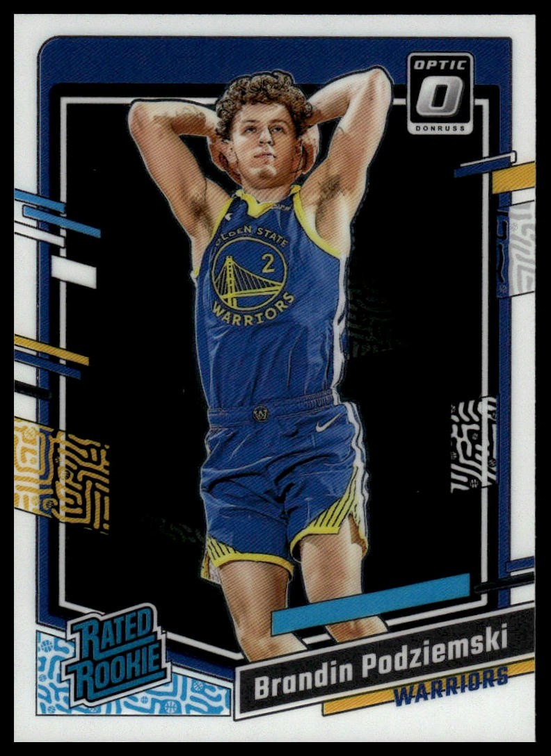 2023-24 Donruss Optic #203 Brandin Podziemski