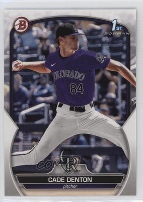2023 Bowman Draft Cade Denton #BD-22 0b3