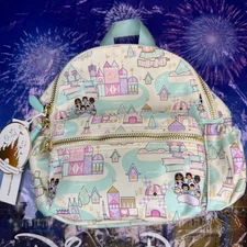 Disney Stoney Clover It’s A Small World Mini Backpack New 