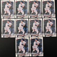 (10) 2025 Kevin McGonigle 1st Bowman Chrome Prospects #BCP-79 Card Lot Tigers