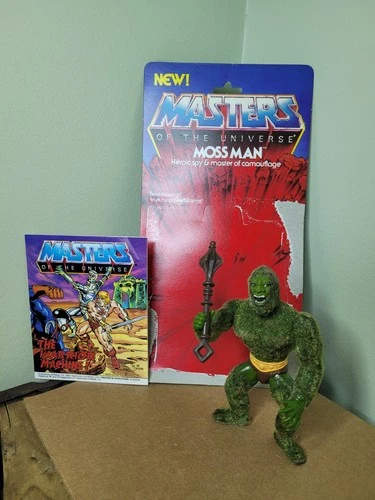 Moss Man 100% Complete He-Man Masters of the Universe MOTU 1985 Vintage Action
