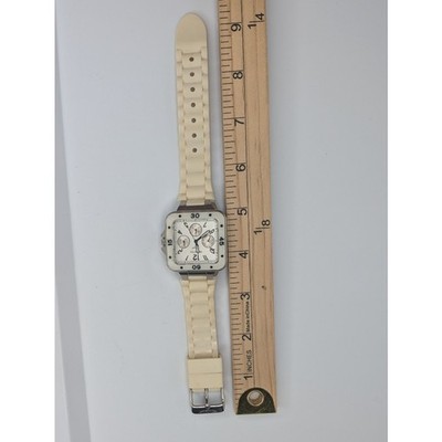 Invicta Angel Lady Women’s Watch Square Off-White Silicone Strap Model 1306 Invicta Angel Lady Women main image 4