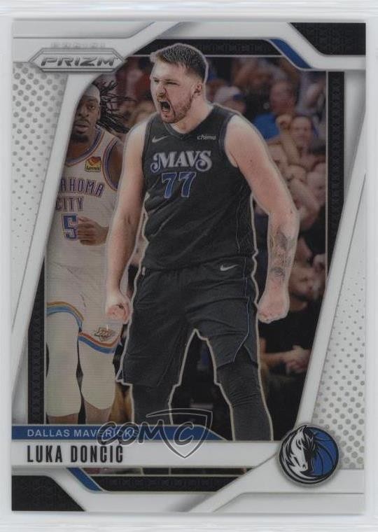 2024-25 Panini Prizm White Prizm 110/175 Luka Doncic #89