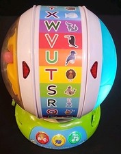 Leapfrog Spin and Sing Alphabet Zoo for Ages 6 Months To 36 Months Blue