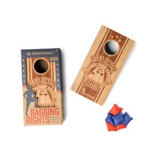 Modern Monkey Bagging Rights Wooden Tabletop Cornhole
