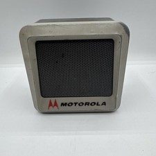 Vintage Motorola Metal External Speaker Model TSN6000A-1 TU-324 A Ham Radio