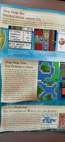 Authentic Nintendo Power Poster VTG NES SNES Switch 22x10 Dragon Warrior II 2001