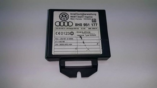 Audi A4 S4 B6 8E 8H 2004 Alarm Steuereinheit 8H0951177 AAA34218
