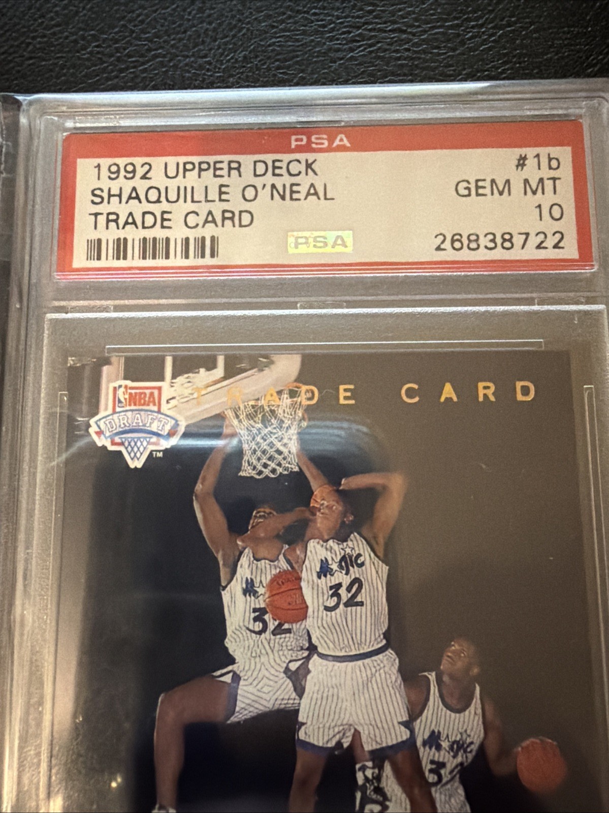 🔥🔥1992-93 Upper Deck RC Shaquille O'Neal #1B Rookie PSA 10 Gem Mint HOF 🔥🔥 view 6