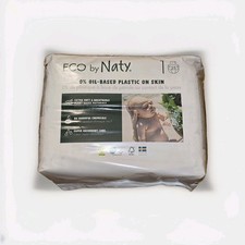 Eco by Naty Eco-Friendly Baby Diapers Newborn - 100 Size 1, 25 Count