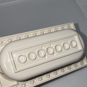 LEGO 1990s White Container Bathtub 6 x 12 30018 - Belville / Time Cruisers 6496