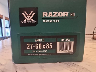 Vortex Spotting Scope Razor HD 27-60x85mm Gen 2 Angled