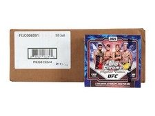2025 TOPPS CHROME UFC SAPPHIRE EDITION 10-BOX CASE