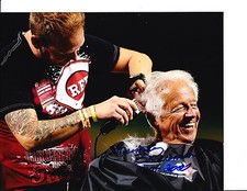 CINCINNATI REDS MARTY BRENNAMAN SIGNED SHAVING HEAD 8X10