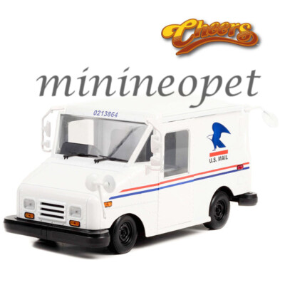 GREENLIGHT CLIFF CALVIN'S U.S MAIL LONG LIFT POSTAL TRUCK LLV 1/18 CHEERS 13572