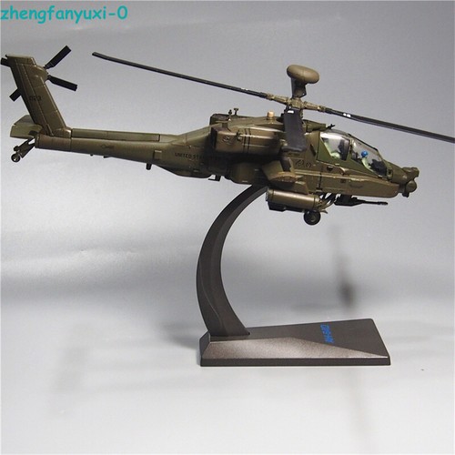 1:72 US Army AH64 Apache Gunship Alloy Model Military Aircraft Model Helicopter - Picture 5 of 20