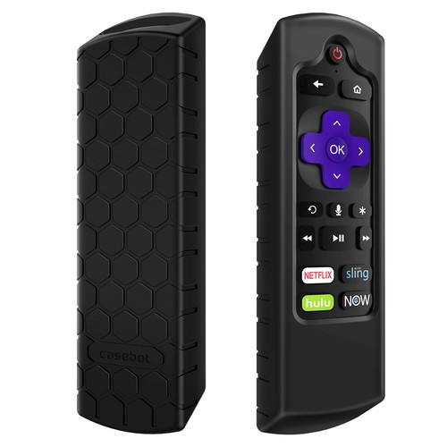 Remote Case for Roku Voice/Express HD /4K+/Ultra LT Enhanced 3930 Silicone Cover - Picture 9 of 18