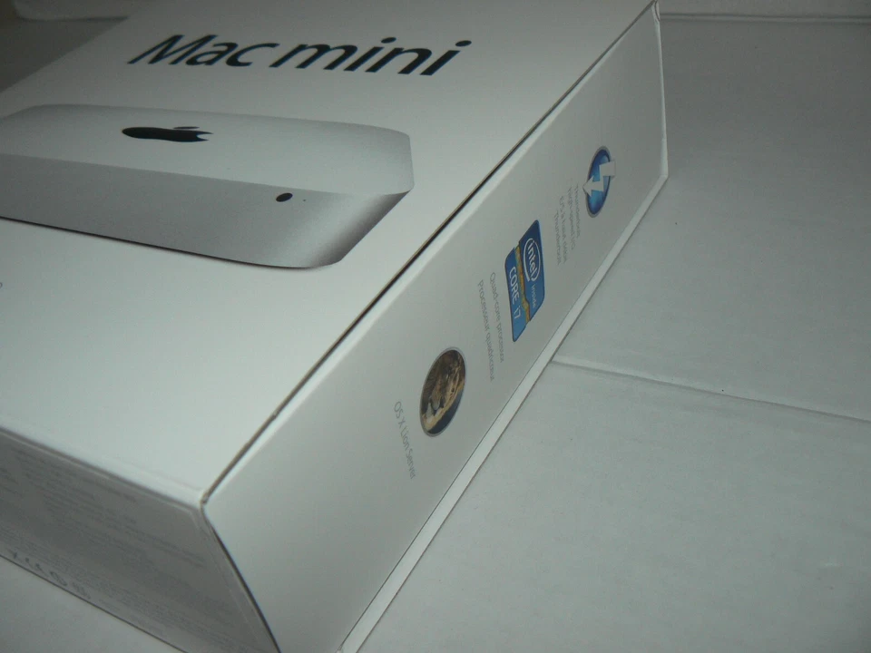 Mac Mini Server i7 2Ghz Quad 16GB RAM 500GB X 2 (1TB) MC936C/A A1347 Foto 3 de 4