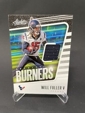 2020 Panini Absolute Football Will Fuller Burners Jersey card #8