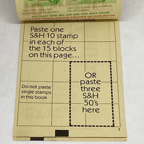 (Lot Of 5) Vintage Speedy & Hutchinson Co Green Stamp Booklets With Stamps - Picture 7 of 16