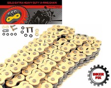 FITS BMW F800 GS (JTR6.42 for 8.5mm bolts) K72 08-12 Gold Heavy Duty X-Ring Chai