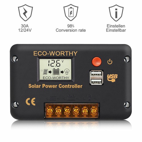 ECO-WORTHY Kit Pannello Solare Flessibile 100W 200W 300W12V RV Barca - Foto 4 di 16