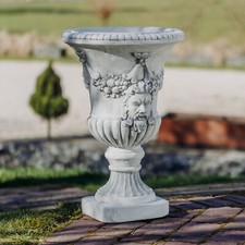 Fioriera ornamenti vaso trogolo per piante 76 cm 55 kg 27 litri cemento antigelo