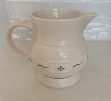 Longaberger Woven Traditions 1 Quart Pitcher -- Heritage Green -- MADE IN USA