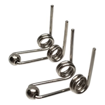 2 Curling Iron 1010 Replacement Springs ¾'', Roller Ball, Hair Tong Spring