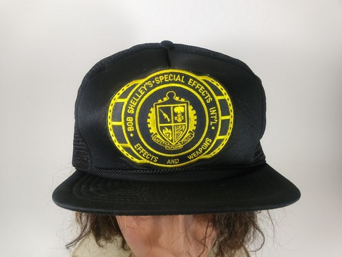 Vtg BOB SHELLY'S SPECIAL EFFECTS INT'L. EFFECTS AND WEAPONS SWAT Trucker Cap Hat