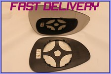FORD FIESTA VAN 2008-2013 WING MIRROR GLASS ASPHERIC ELECTRIC/HEAT RIGHT H/S