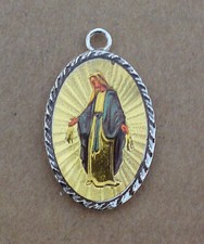 Medalion pielgrzyma - Matka Boża - Święta Maryja - (AG201)