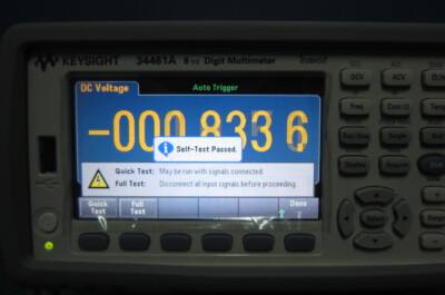 ②美品 KEYSIGHT 34461A 6.5桁 デジタルマルチメーター動作良好 Keysight / Agilent 34461A Digital Multimeter, 6½ Digit, Truevolt DMM