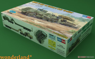 Hobby Boss 85524 1/35 Scale U.S. M911 Tank Carrier w.Talboat 64t Trailer