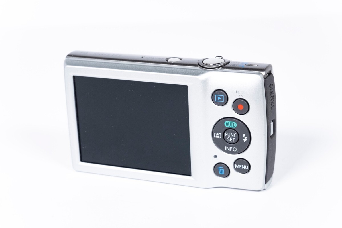 Canon IXUS 175 20.0MP 8x Optical Zoom Digital Camera Silver 85