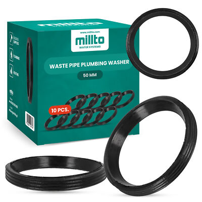10x Millto  Gummiring Dichtung 50mm Gummi Ring Dichtungsring Unterlegscheibe