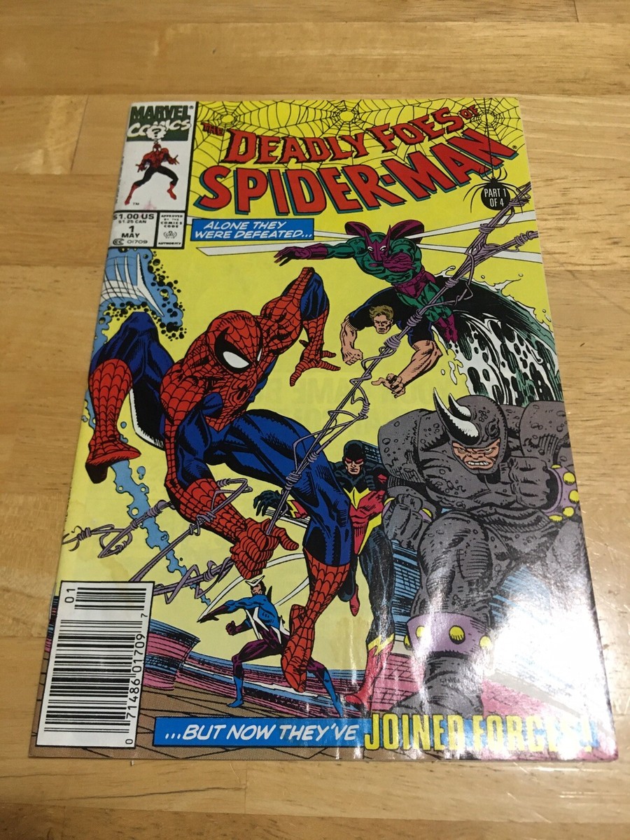 The Deadly Foes Of Spider-Man 1 Unread High Grade Marvel Comics | eBay