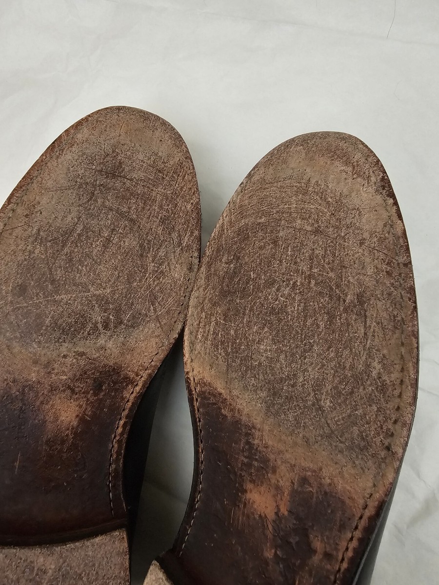 Frye John Addison Mens 9.5 D Black Leather Penny Loafers  display picture 3
