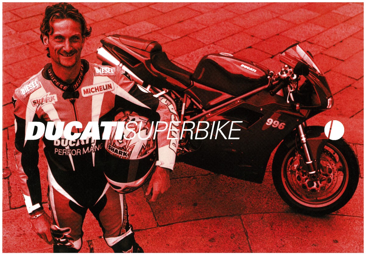 DUCATI Brochure Superbike 996 996SPS 748 748SPS 1999 OEM Original