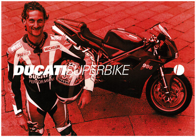 DUCATI Brochure Superbike 996 996SPS 748 748SPS 1999 OEM Original