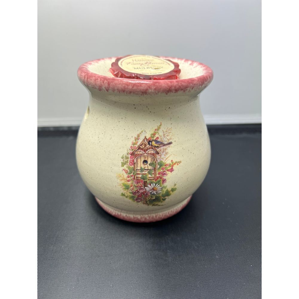 Ceramic Wax Melt Warmer with Candle Holder for Home Decor  
