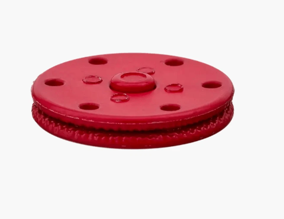 Union Knopf Polyester Snap Button – Recycled Dark Red 20mm | Galedi Pins