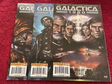 Battlestar Galactica 1980 (2009) #1,2,3  High Grade NM Set Lot